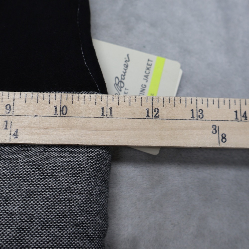 Eddie Bauer Pet Tweed Hunting Jacket Large Grey Lightweight Fleece Lined Dog NEW - Picture 9 of 10